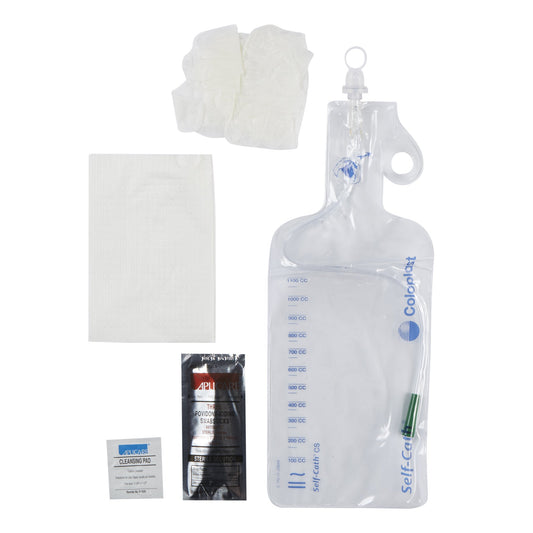 Self-Cath Male Closed System Catheter Kit, 14 Fr