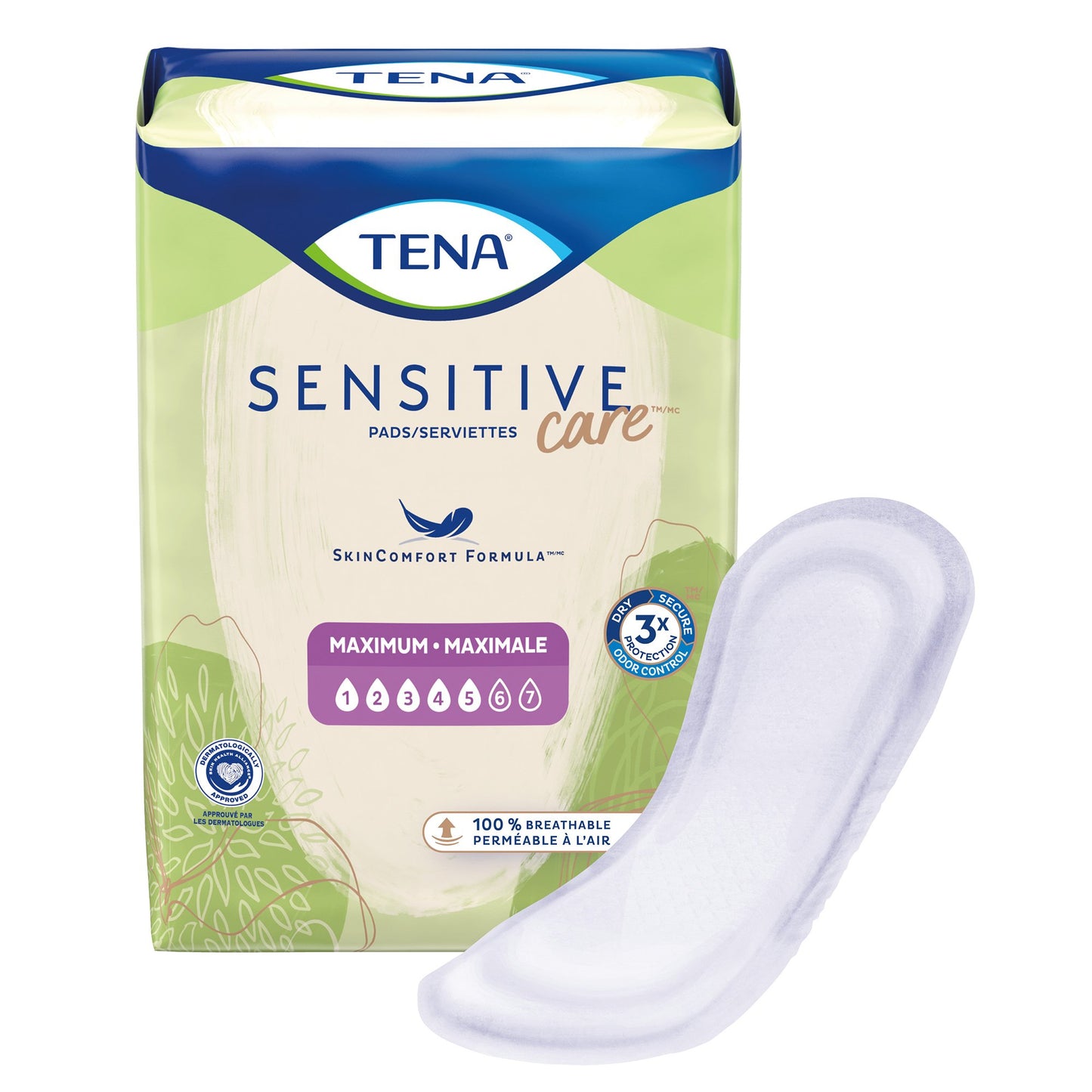 Tena Intimates™ Maximum Bladder Control Pad, 13-Inch Length