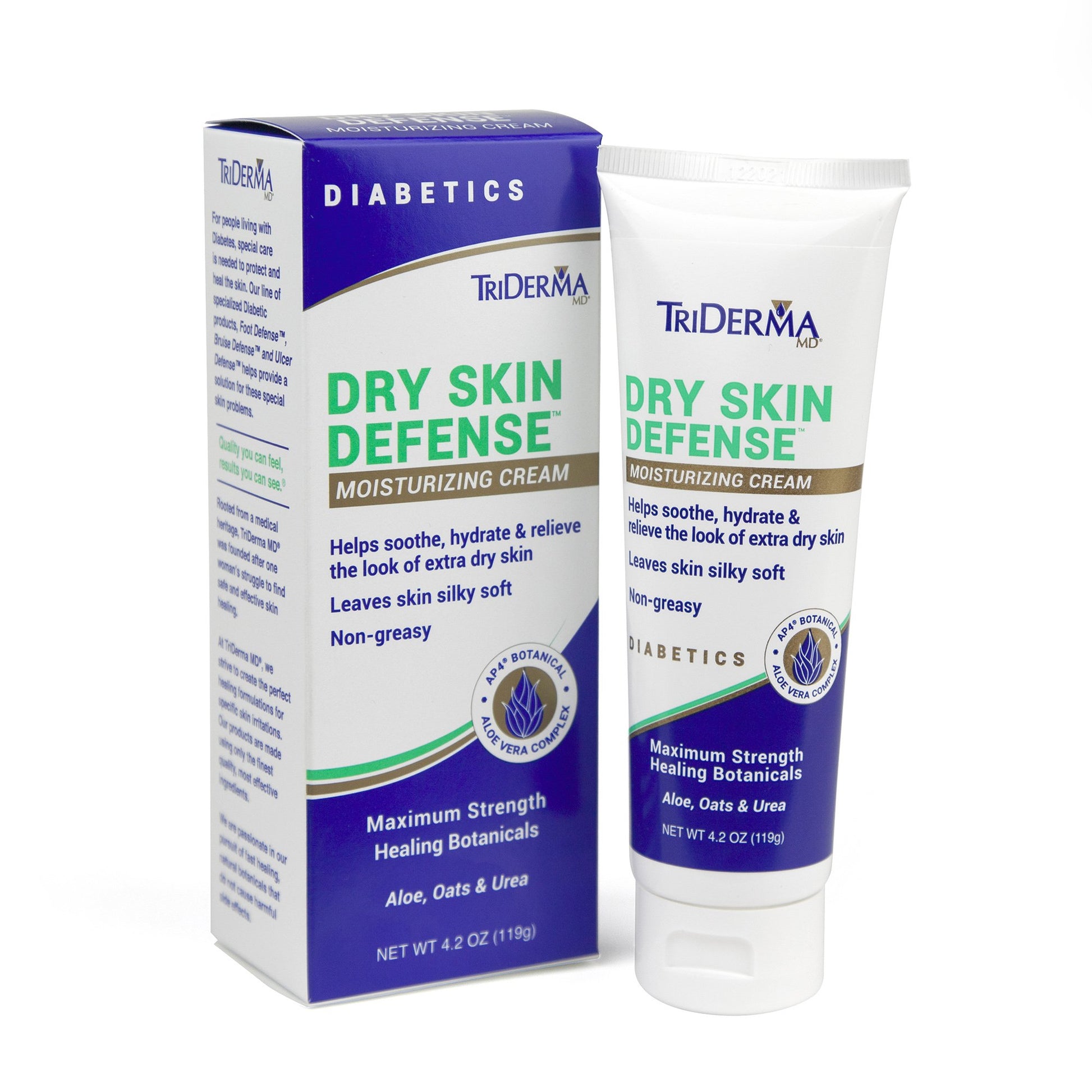 TriDerma MD Diabetic Dry Skin Defense™ Moisturizer, 4.2-ounce tube