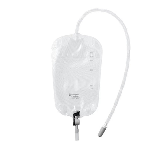 Conveen Security+ Urinary Leg Bag, 1000 mL, Lever