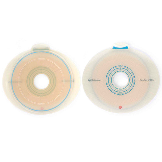 SenSura Mio Flex Ostomy Barrier, 30 mm Stoma Opening, Red Color Match