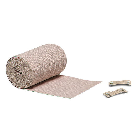 REB LF Clip Detached Closure Elastic Bandage, 3 Inch x 5 Yard