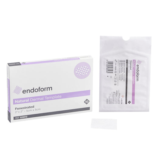 Endoform Natural Dermal Template Fenestrated Collagen Dressing, 2 x 2 Inch