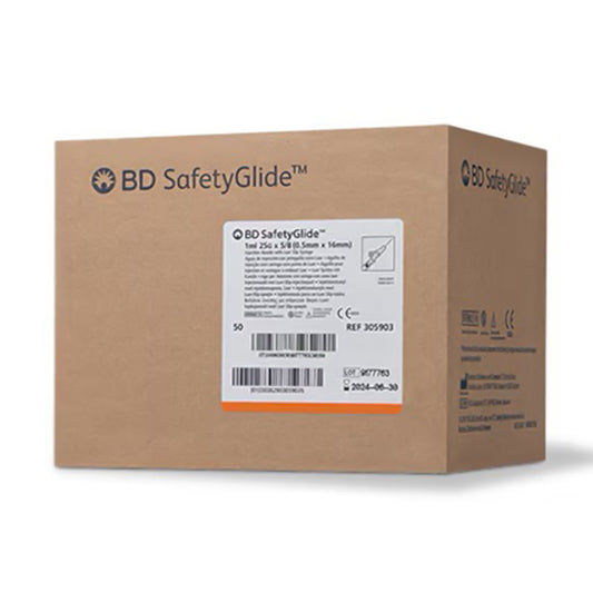 SafetyGlide™ Syringe with Hypodermic Needle