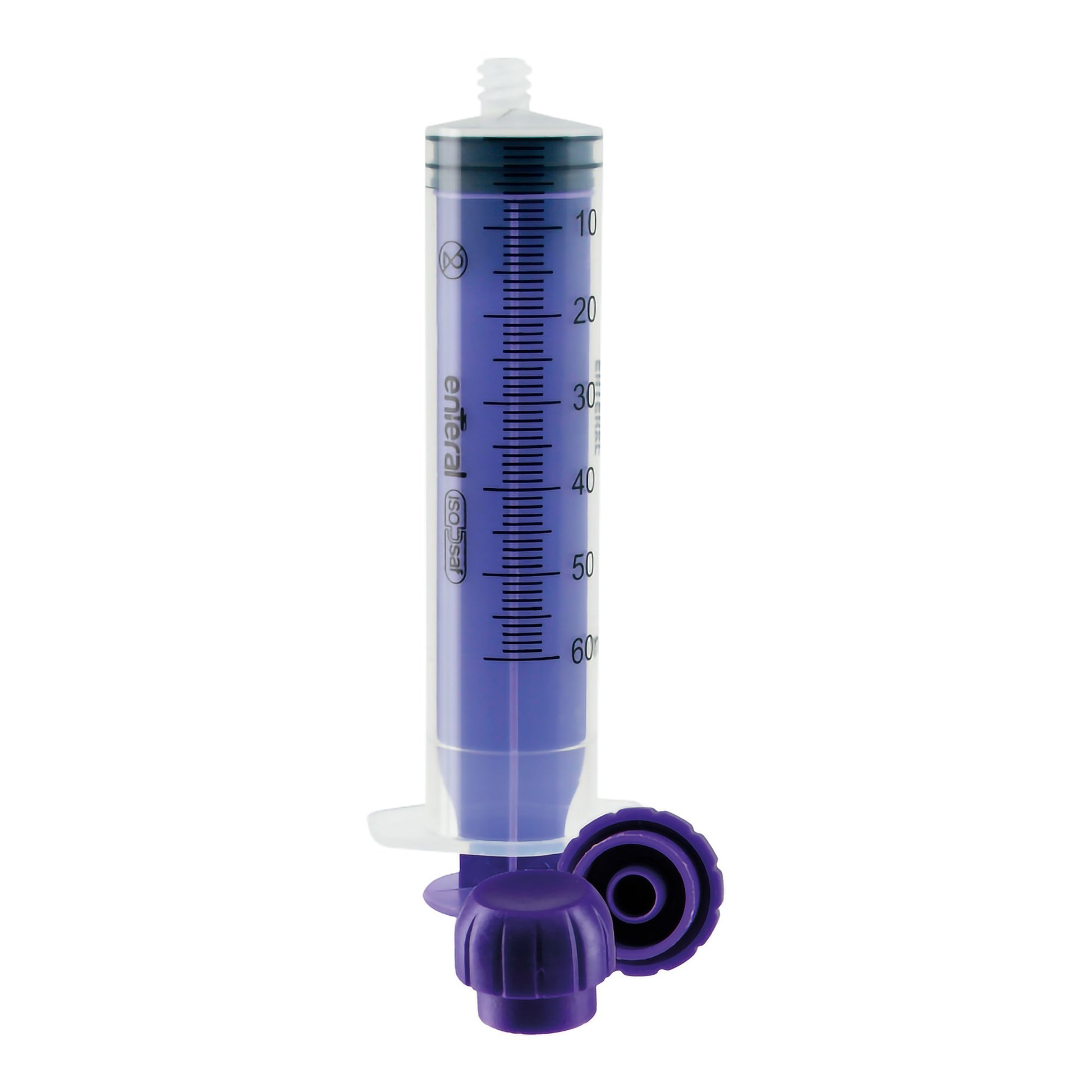 Enteral / Oral Syringe ISOSAF™ 60 mL Enfit Tip Without Safety