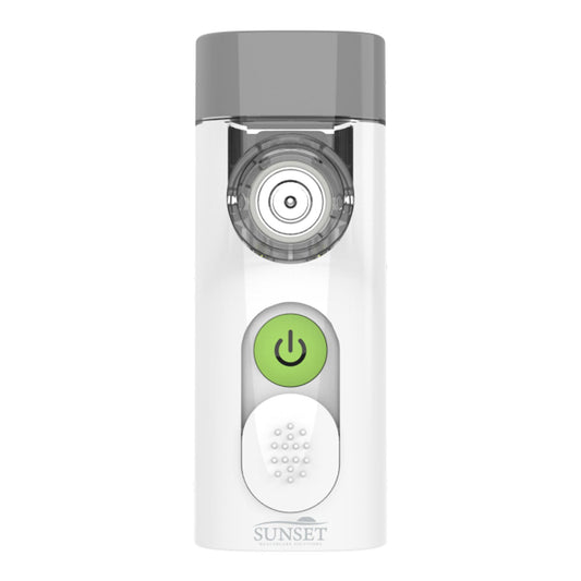 Handheld Compressor Nebulizer System Large Volume Medication Cup Aerosol Mask / Mouthpiece Delivery