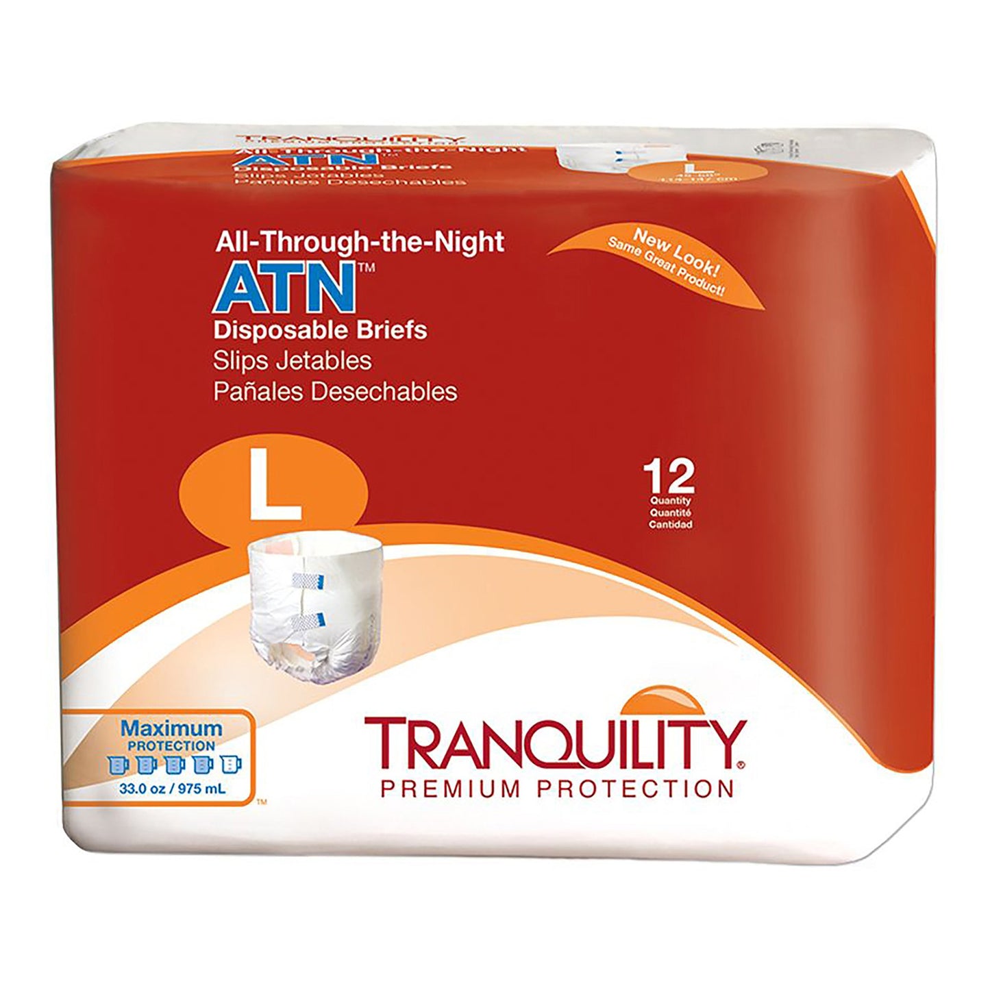 Tranquility ATN Incontinence Brief, Large