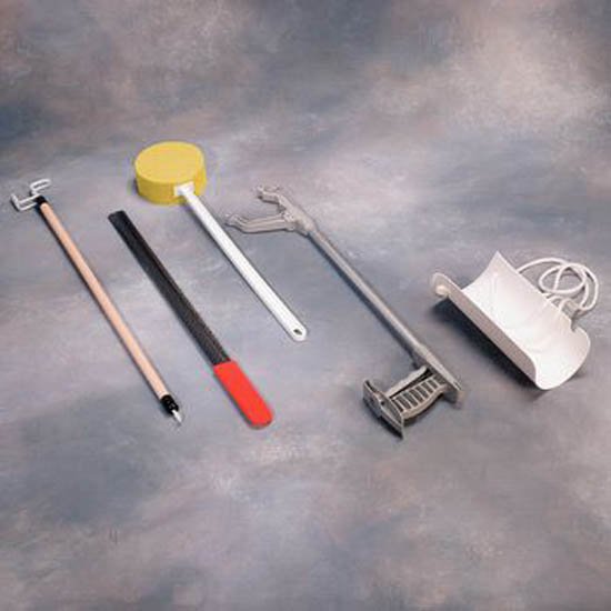 ADL Hip / Knee Equipment Kit SammonsPreston Hip Kit lll Reacher - 24 Inch Length / Shoehorn - 24 Inch Length / Dressing Stick - 26 Inch length