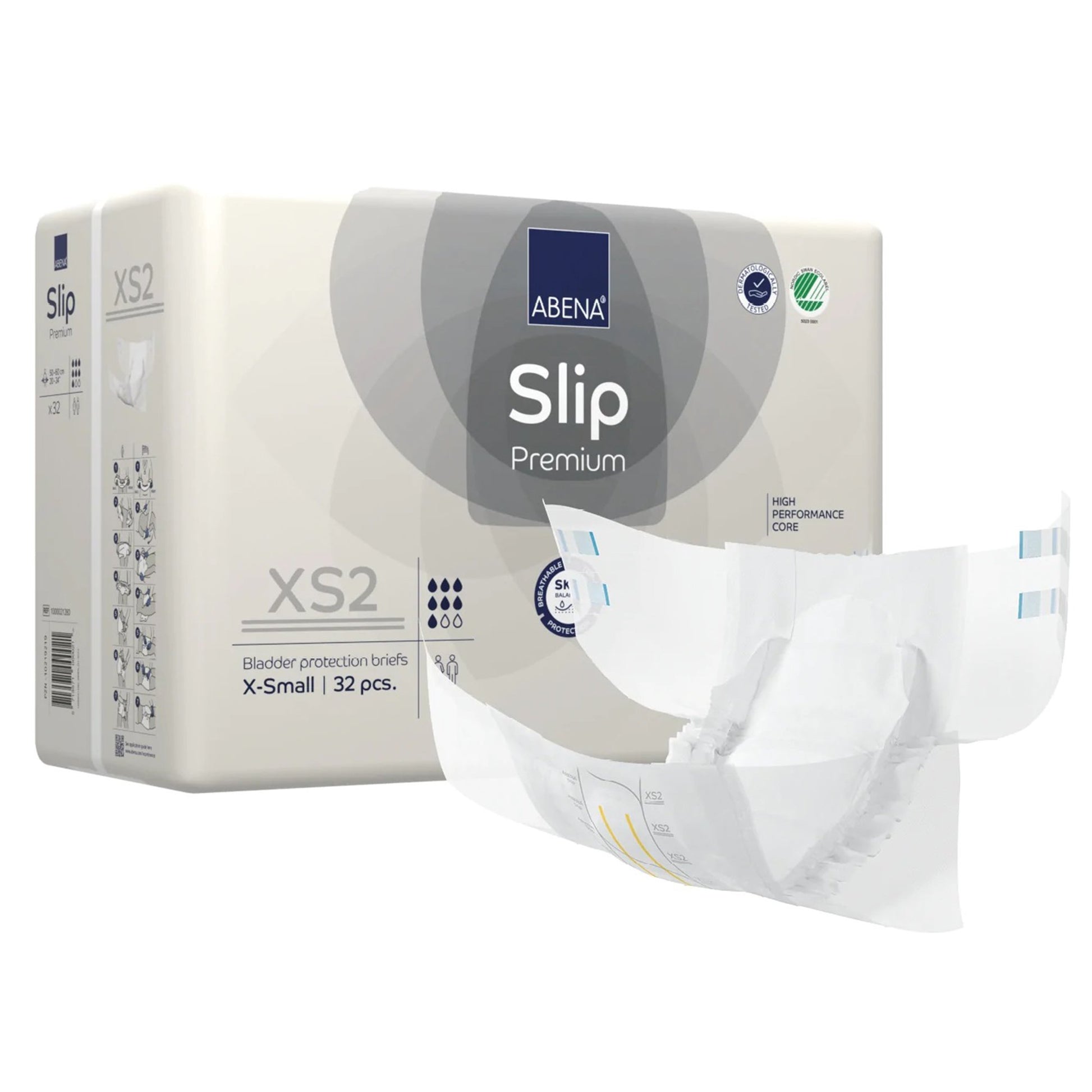 Abena Slip Premium XS2 Incontinence Brief, X-Small