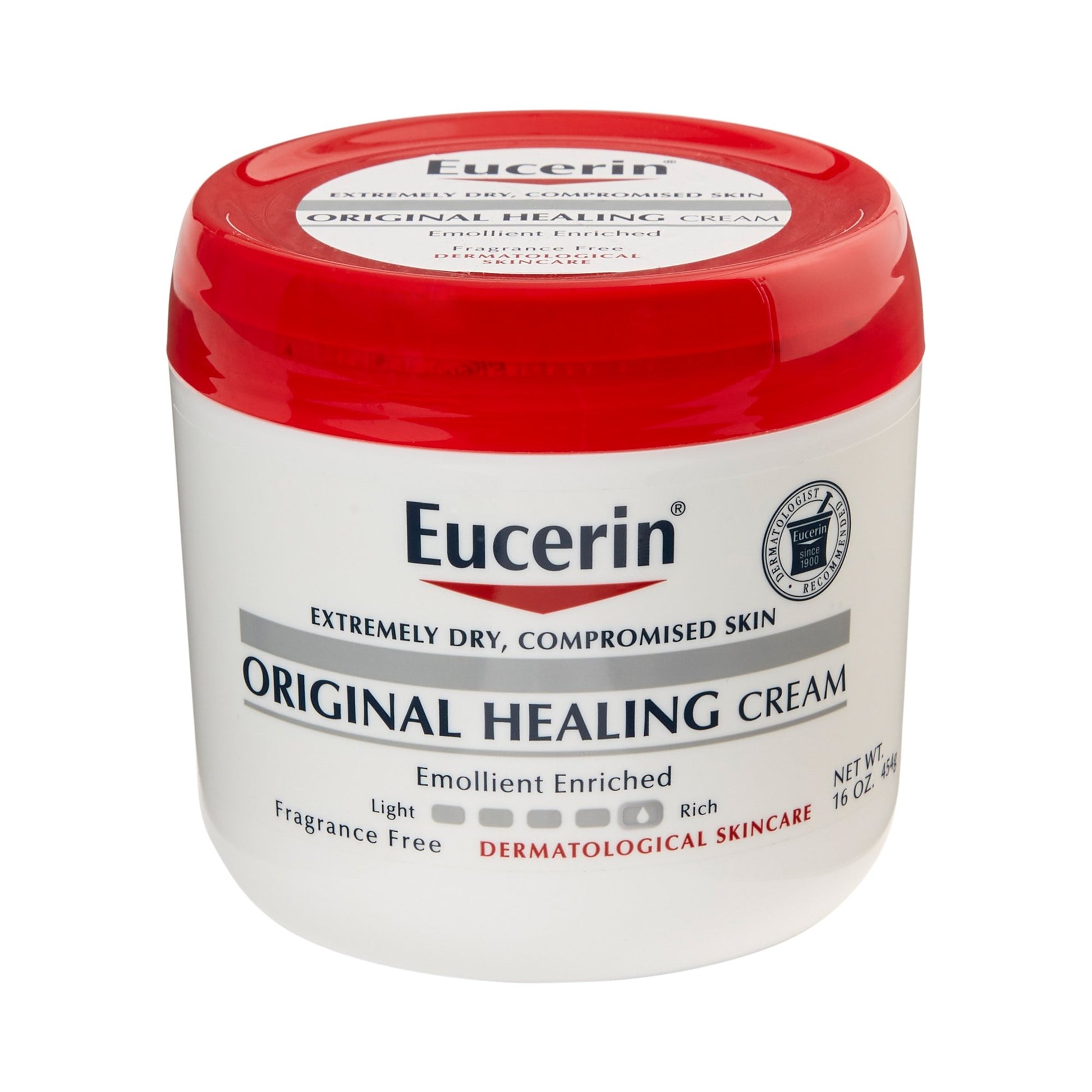 Eucerin Original Healing Moisturizer, 16-ounce Jar