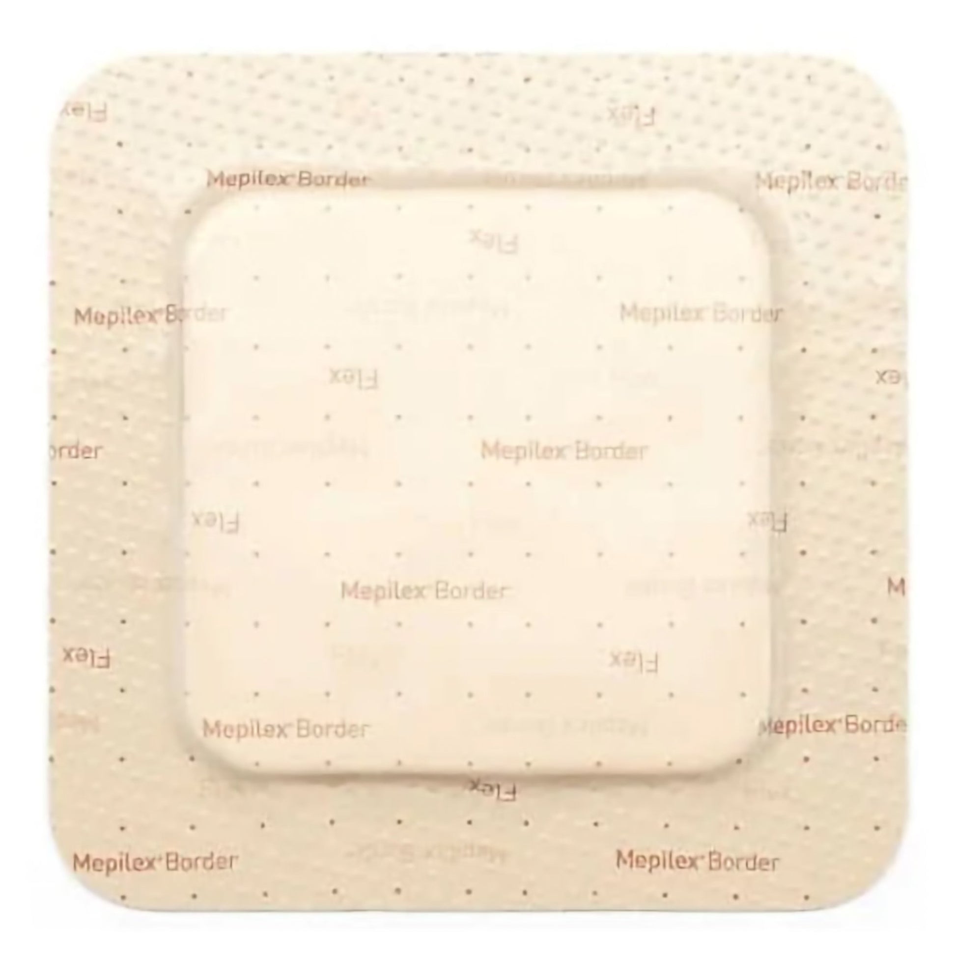 Mepilex Border Flex Adhesive with Border Foam Dressing, 3 x 3 Inch