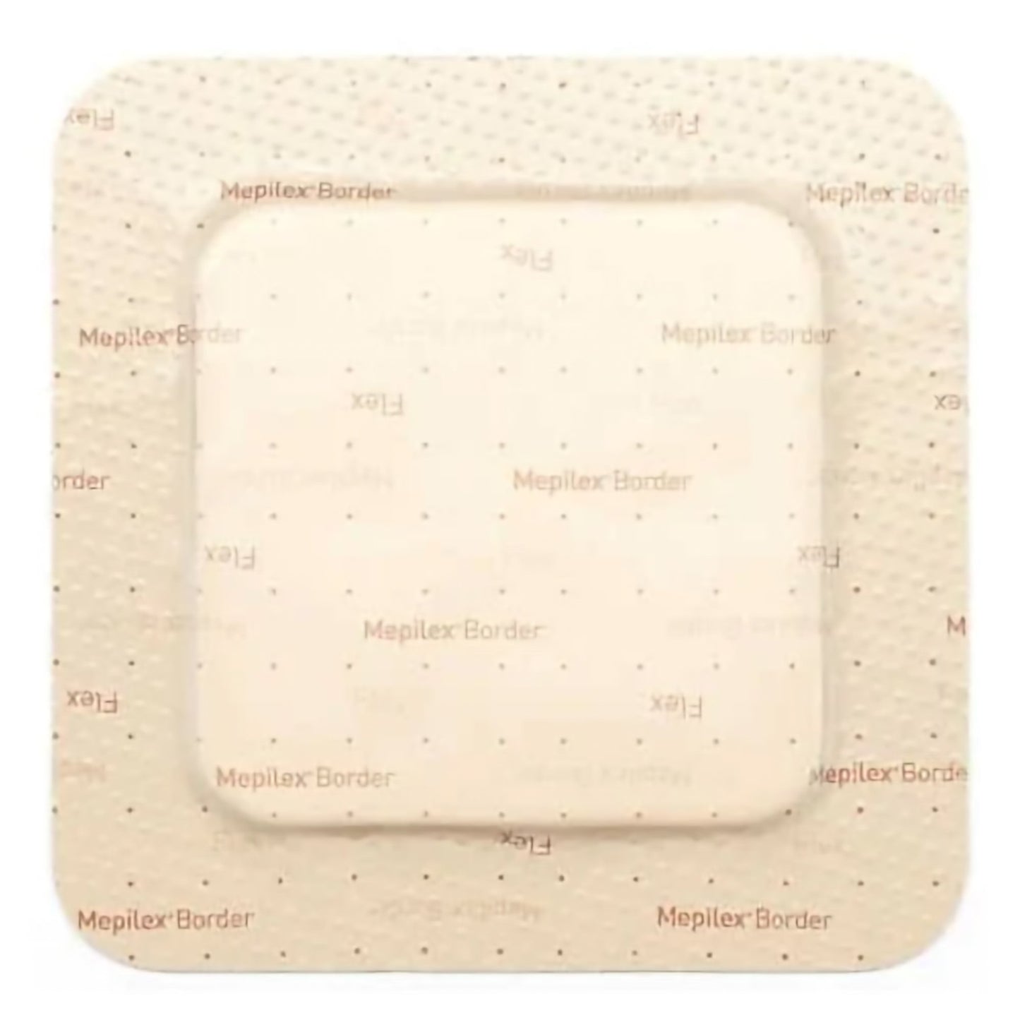 Mepilex Border Flex Adhesive with Border Foam Dressing, 3 x 3 Inch