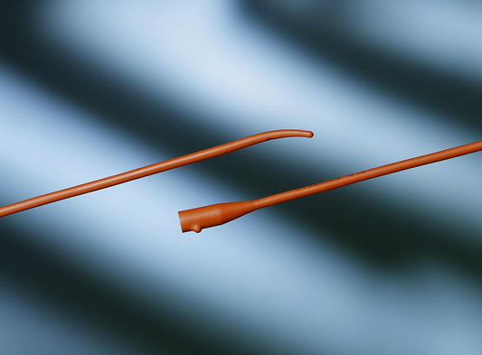 Bardia Urethral Catheter, 12 Fr., Coud Olive Tip