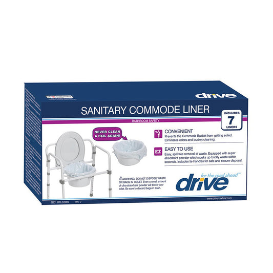 drive™ Commode Liner For Commode / Shower Chair
