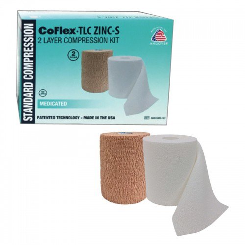 CoFlex TLC Zinc with Indicators Two-Layer Compression Bandage System
