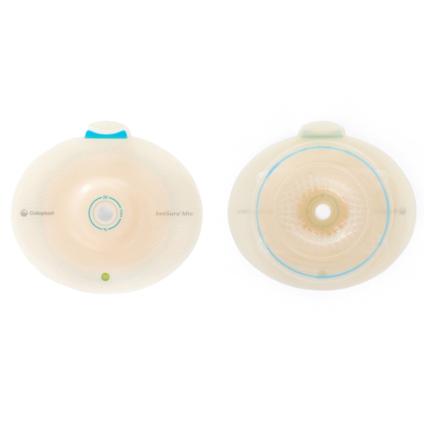 SenSura Mio Convex Flex Ostomy Barrier, Trim to fit 10 – 20 mm Stoma Opening
