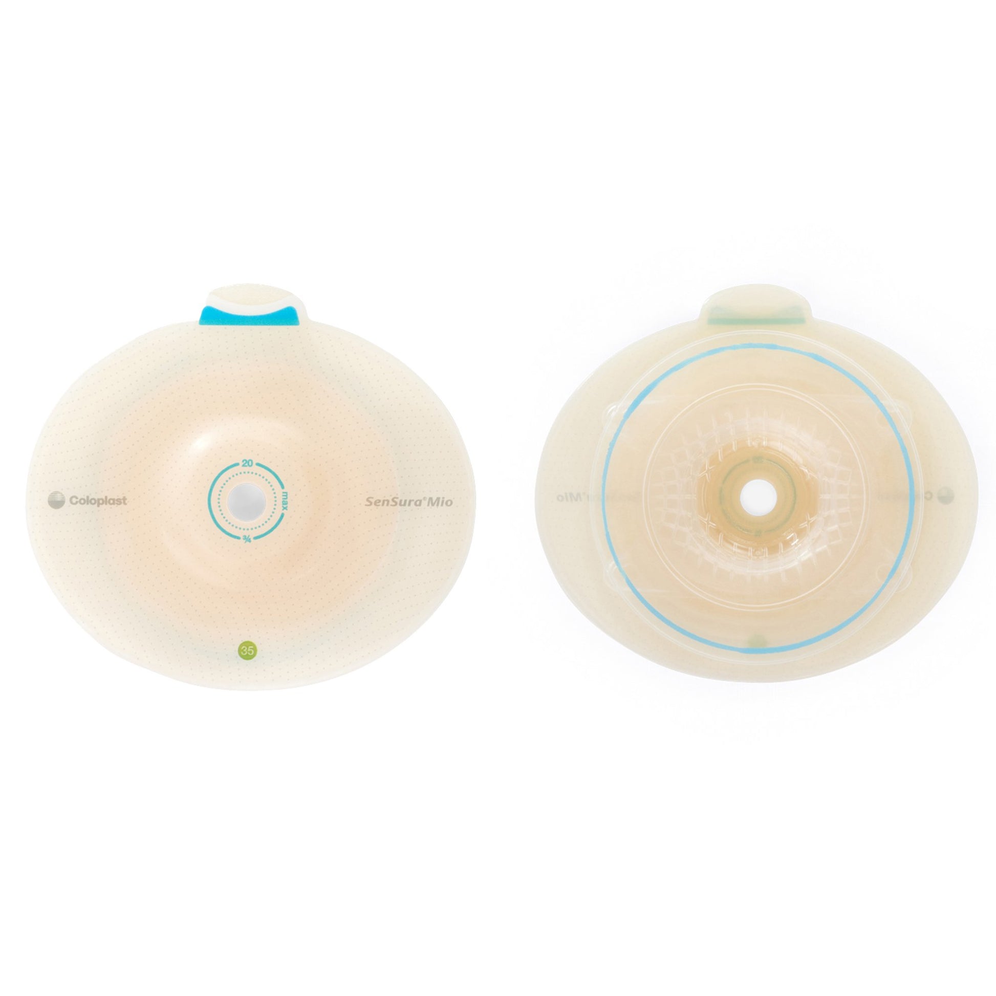 SenSura Mio Convex Flex Ostomy Barrier, Trim to fit 10 – 20 mm Stoma Opening