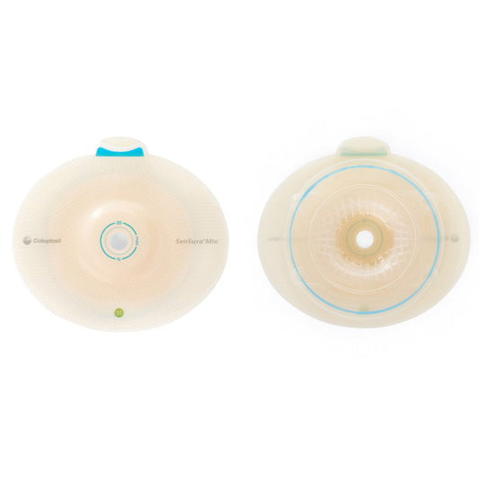SenSura Mio Convex Flex Ostomy Barrier, Trim to fit 10 – 20 mm Stoma Opening