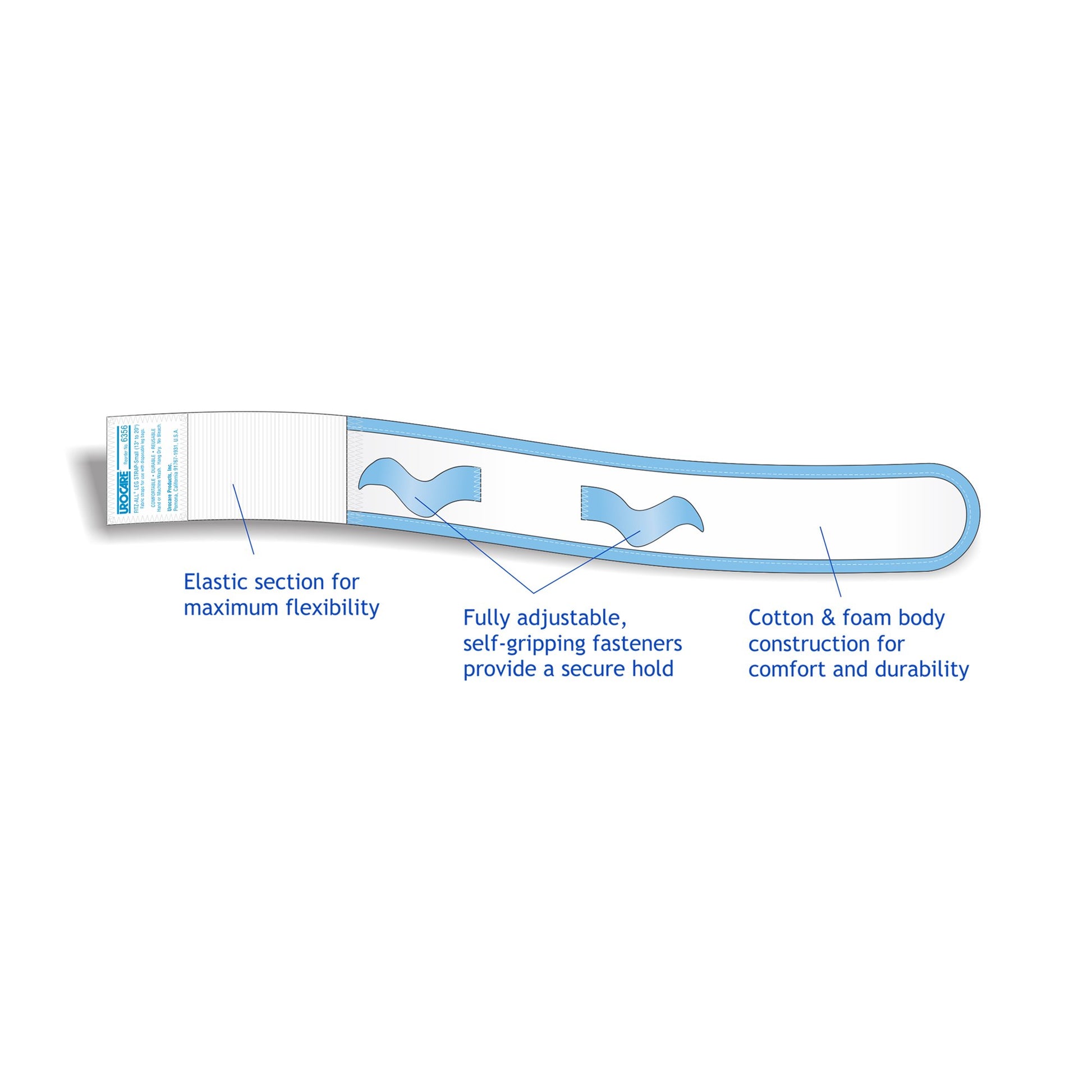 Fitz-All Universal Fabric Leg Bag Strap