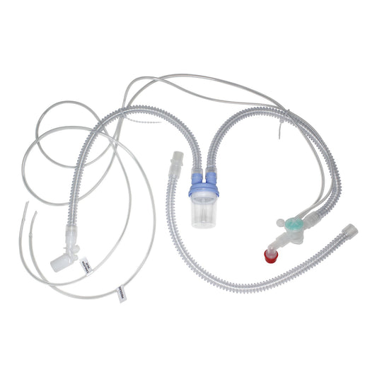 Ventilator Circuit Corrugated Tube 72 Inch Tube Dual Limb Pediatric Without Breathing Bag Single Patient Use Active Ventilator Circuit