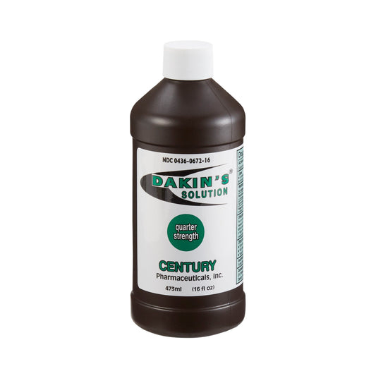 Dakin's Solution Quarter Strength Wound Antimicrobial Cleanser, 16 ounces