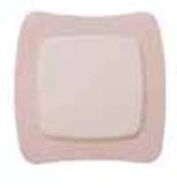 Aquacel Silicone Adhesive with Border Silicone Foam Dressing, 8 x 8 Centimeter