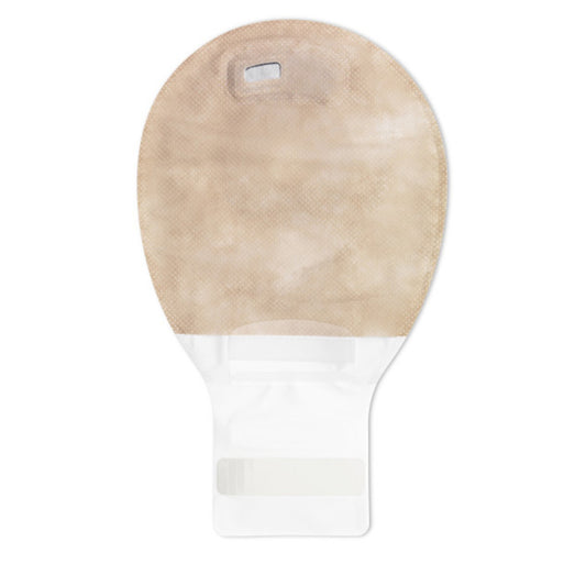 Premier™ One-Piece Beige Filtered Ostomy Pouch, Cut to Fit Stomas up to 55 mm