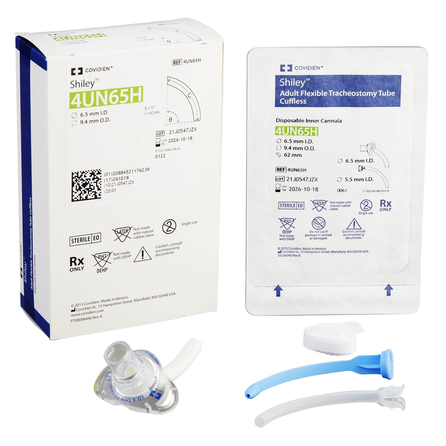 Uncuffed Tracheostomy Tube Shiley™ Adult