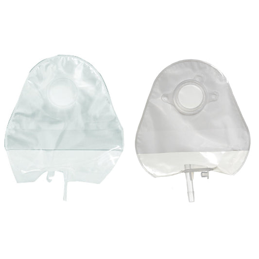 Little Ones Transparent Urostomy Pouch, Pre-cut to Fit 32mm Stomas