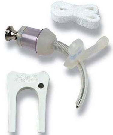 Bivona FlexTend™ Plus Extra Length Tracheostomy Tube, Size 4.5