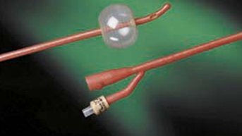 Bardex Lubricath Foley Catheter, 22 Fr., Medium, Coud Tip