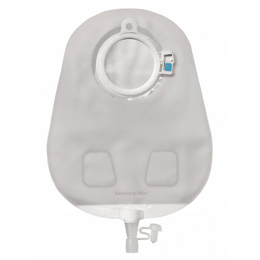 SenSura Mio Click Two-Piece Opaque Urostomy Pouch, Blue Match