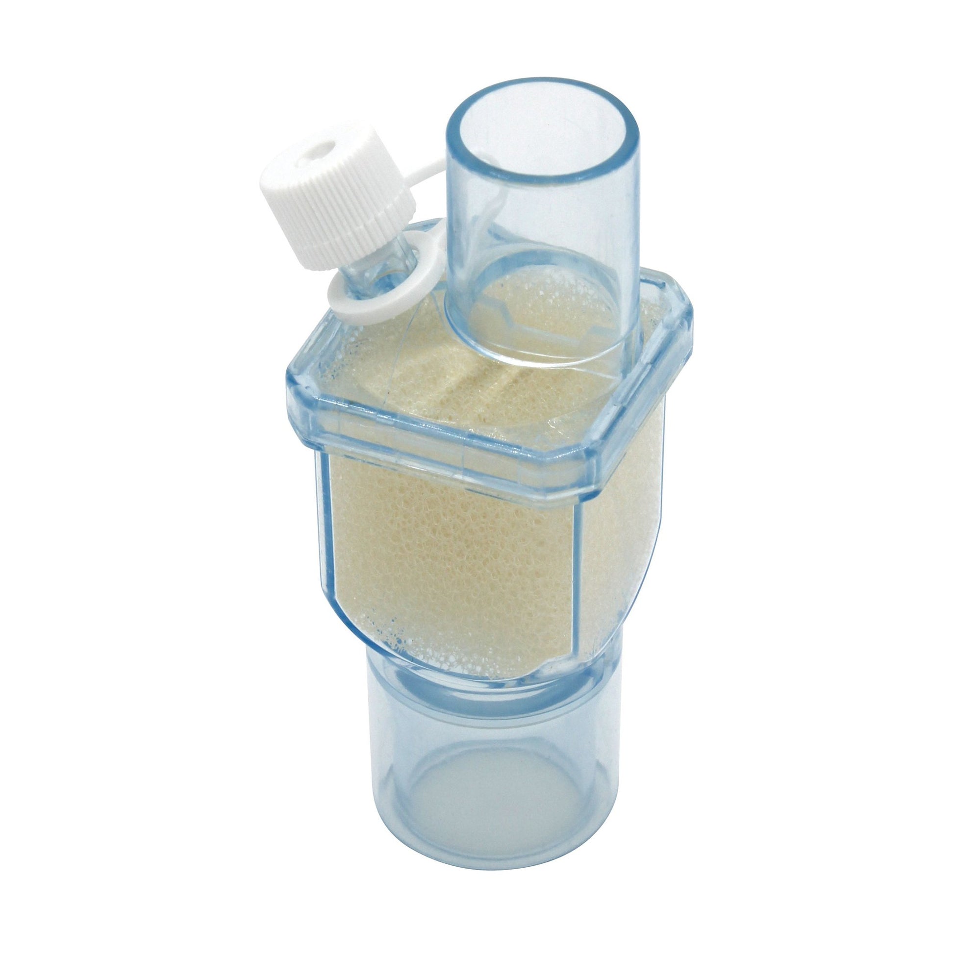 Heat and Moisture Exchanger 34.5 at VT = 250 ml • 32.5 at VT = 500 ml 0.8 @ 30 LPM • 2.1 @ 60 LPM Straight