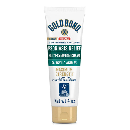 Gold Bond Medicated Psoriasis Relief 3% Salicylic Acid Multi-Symptom Cream