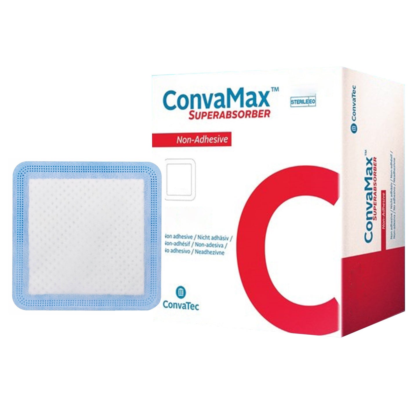 Super Absorbent Dressing ConvaMax™ Superabsorber 6 X 6 Inch Square
