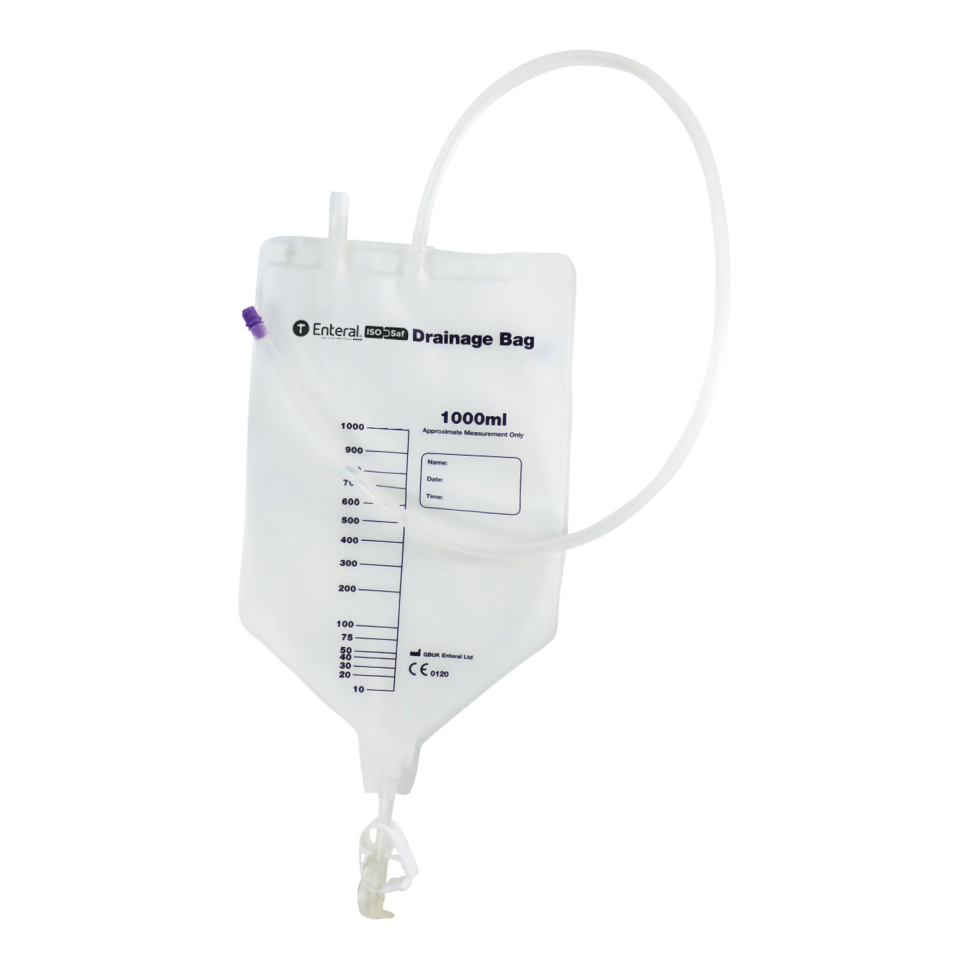 Drainage System ENFit 50 cm Tubing 1000 mL Sterile ENFit Connector Barrier