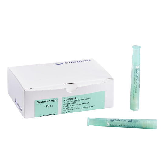 SpeediCath Compact Female Urethral Catheter, 12 Fr