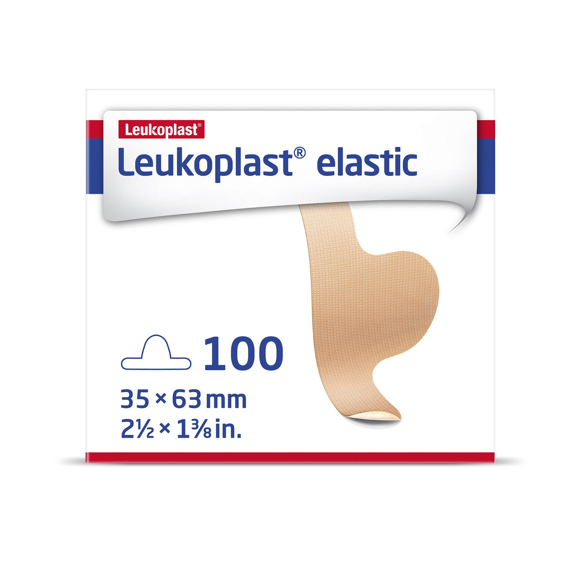 Leukoplast Fabric Adhesive Strip, Toe shield, 1-3/8 x 2-1/2 Inch – SurfMed