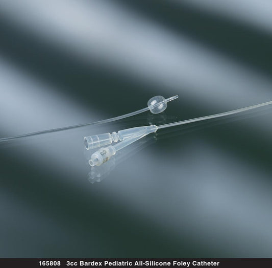 Bardex Foley Catheter, 16 Fr., Silicone, 5 cc