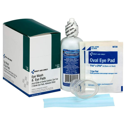 First Aid Only Eye Wash Kit