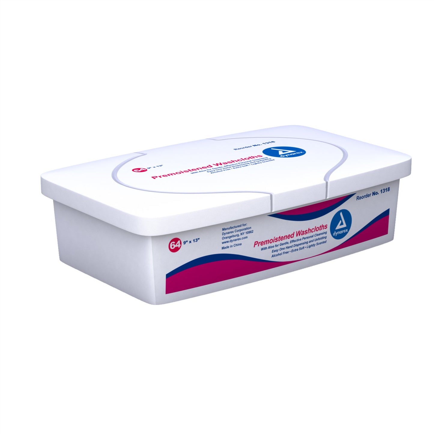 dynarex Personal Cleansing Wipe, Scented