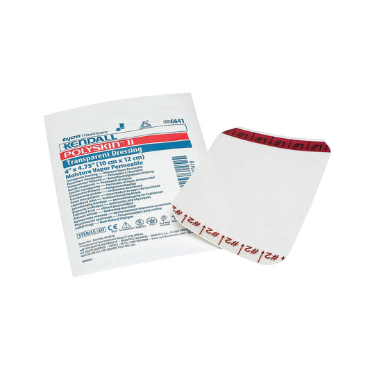 Kendall™ Transparent Film Dressing, 6 x 8 Inch