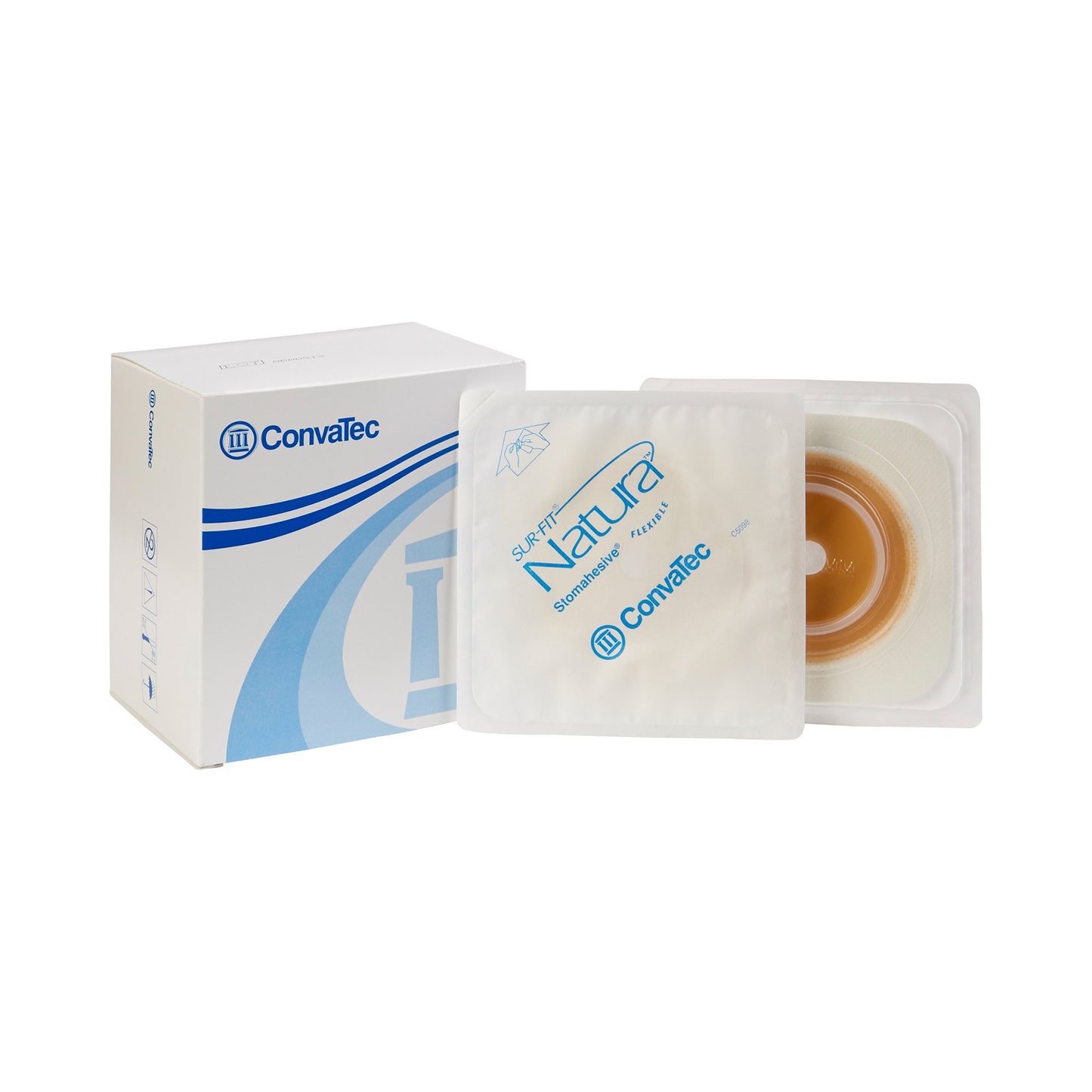 Sur-Fit Natura Two-Piece Stomahesive Skin Barrier, 45 mm flange
