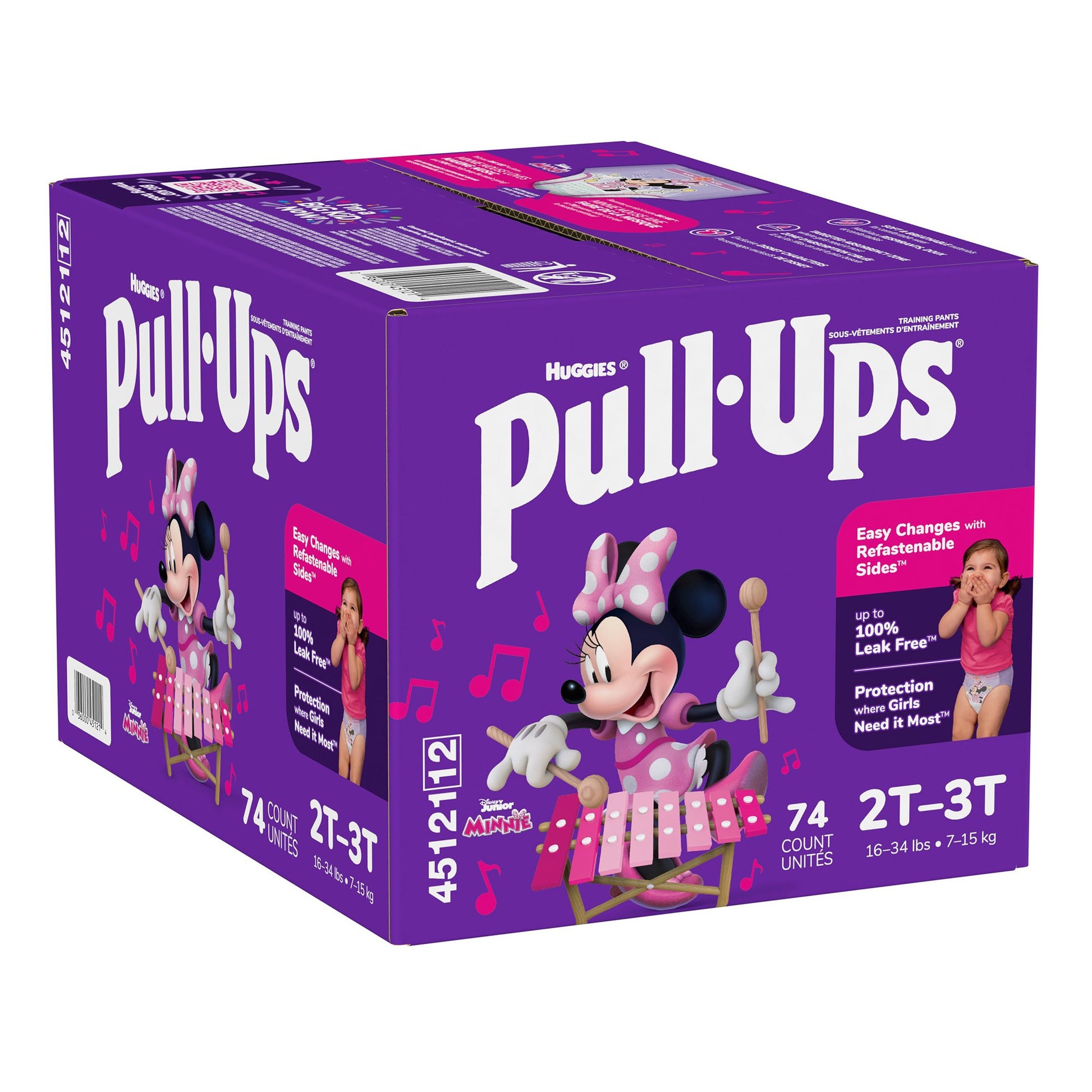 Huggies Pull-Ups Learning Designs Training Pants, 2T to 3T