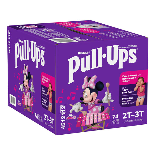 Huggies Pull-Ups Learning Designs Training Pants, 2T to 3T