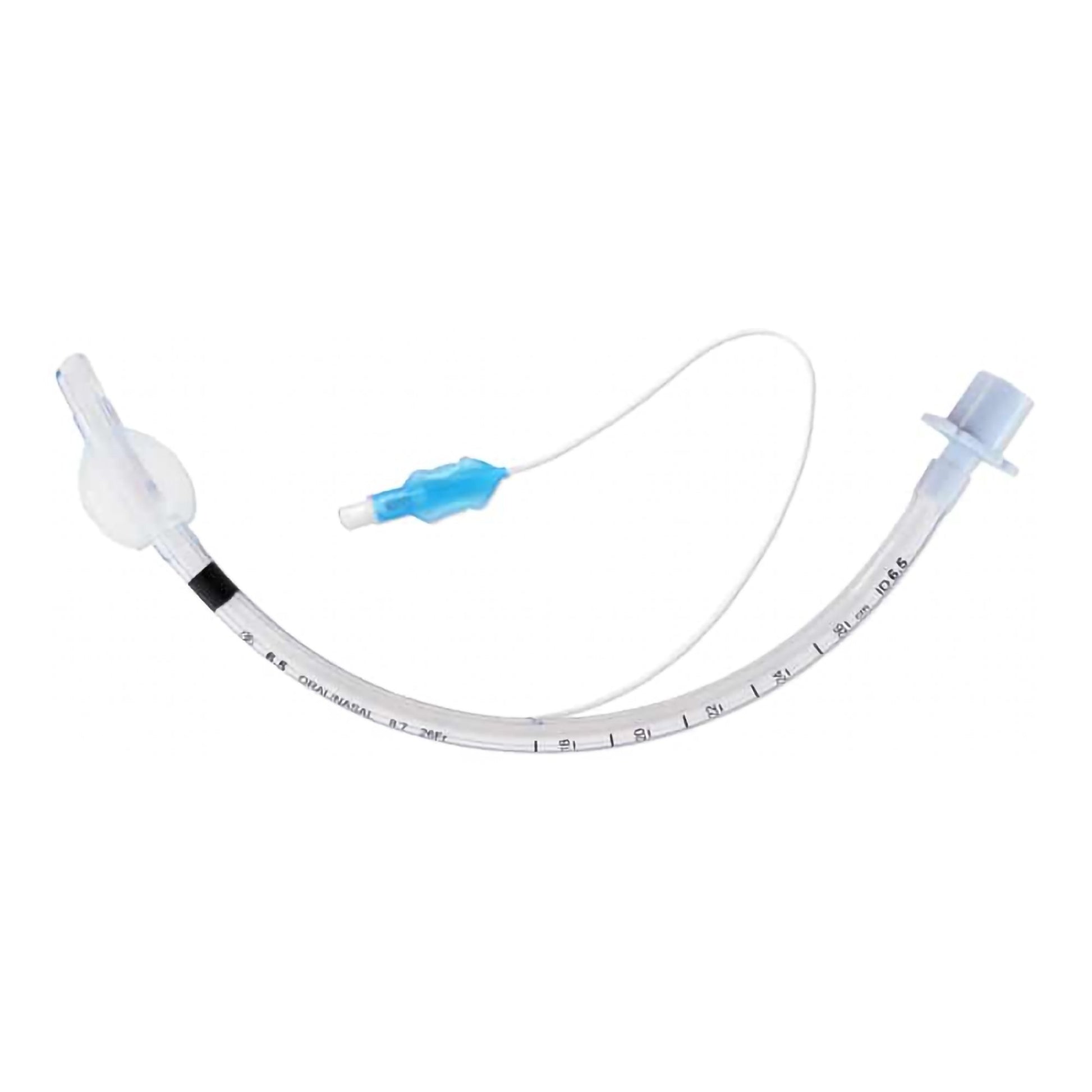 Cuffed Endotracheal Tube MedSource Curved 9.5 mm ID Adult