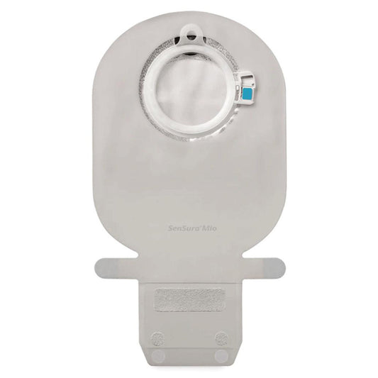 SenSura Mio Two-Piece Drainable Transparent Filtered Ostomy Pouch, Maxi Length, 70 mm Stoma
