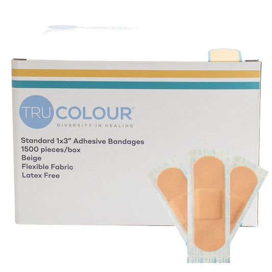 TruColour Beige Adhesive Strip, 1 x 3 Inch