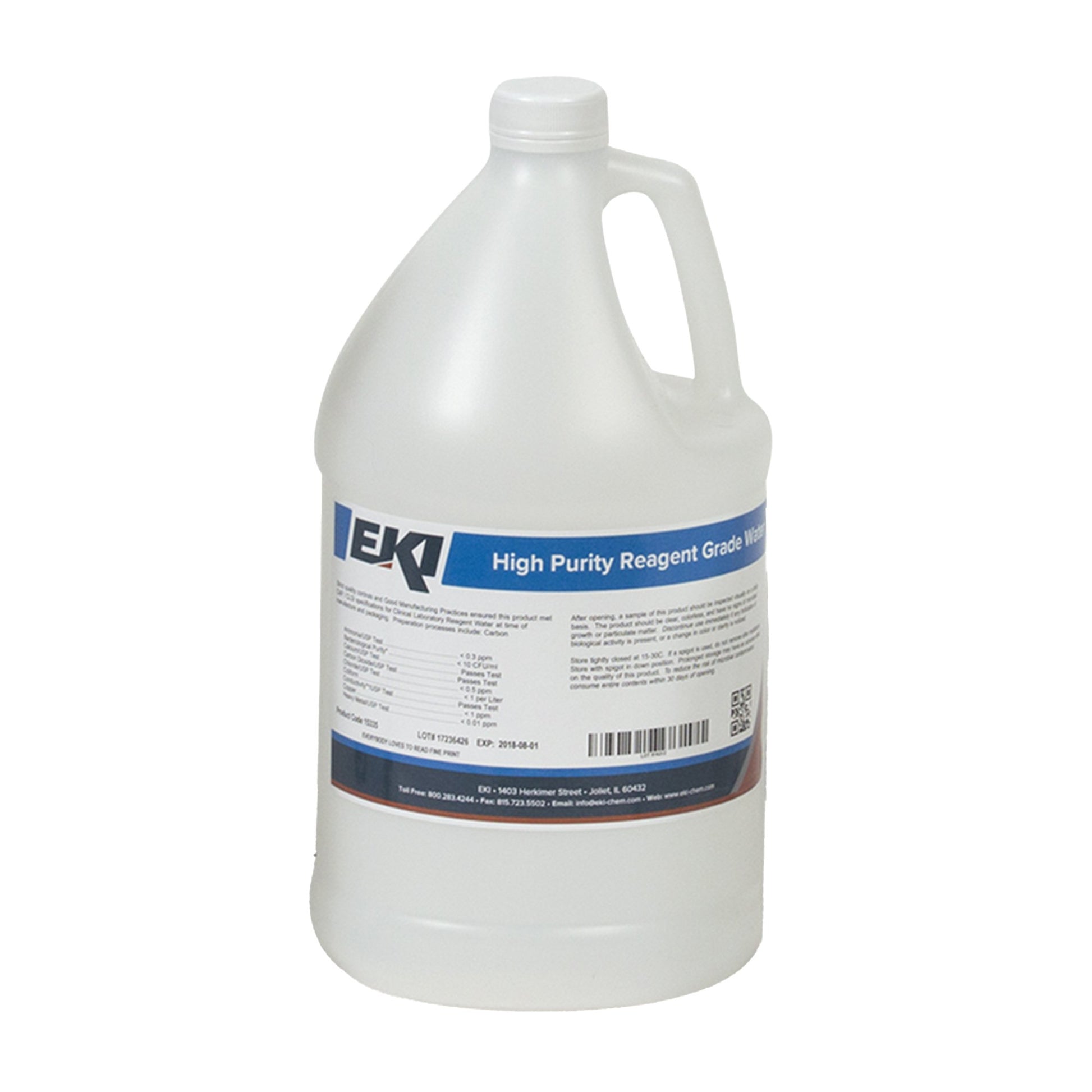 EKI Deionized Water Chemistry Reagent, 1 Gallon