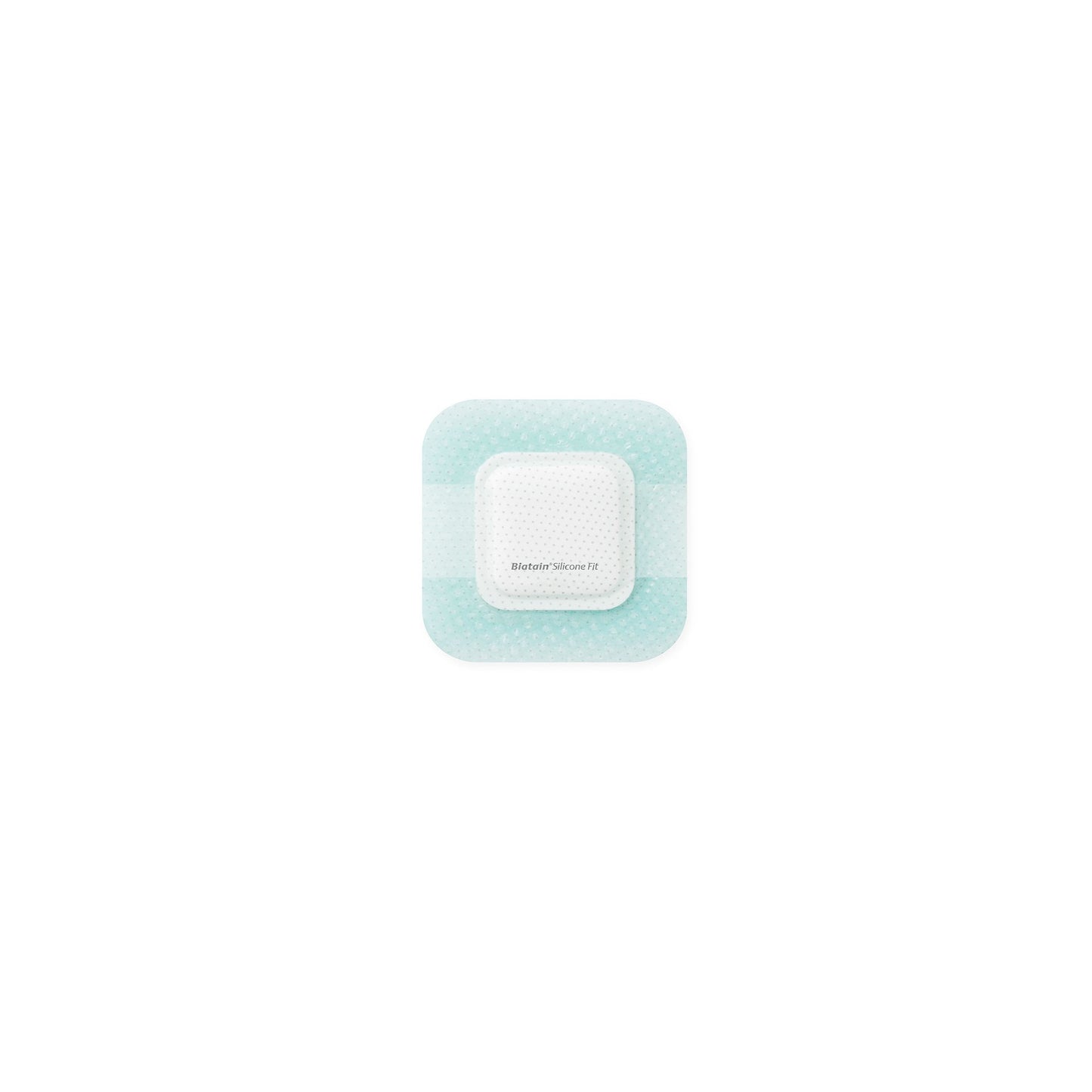 Silicone Foam Dressing Biatain Silicone Fit 3 X 3 Inch With Border Film Backing Silicone Adhesive Square Sterile